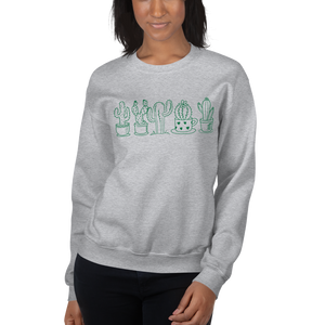 Cactus sweatshirt for women