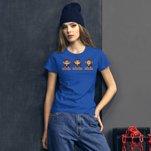 Load image into Gallery viewer, 3 Wise Monkeys short sleeve t-shirt