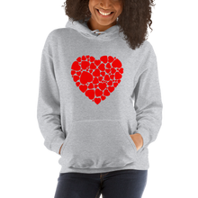 Load image into Gallery viewer, Heart Unisex Hoodie