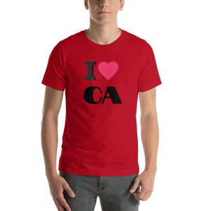 I Love CA T-Shirt