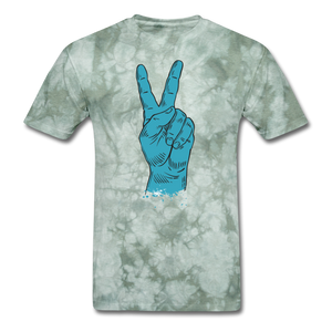 Victory Men's T-Shirt - military green tie dye