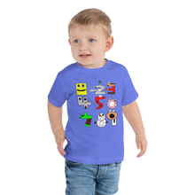 Load image into Gallery viewer, Numbers Toddler Short Sleeve Tee