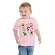 Load image into Gallery viewer, Numbers Toddler Short Sleeve Tee