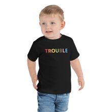 Load image into Gallery viewer, Trouble Toddler Short Sleeve Tee