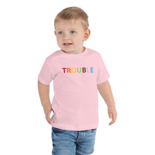 Load image into Gallery viewer, Trouble Toddler Short Sleeve Tee