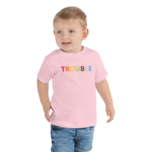 Trouble Toddler Short Sleeve Tee