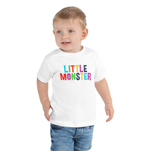 Little Monster Toddler Short Sleeve Tee