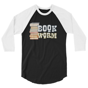 BookWorm 3/4 sleeve raglan shirt