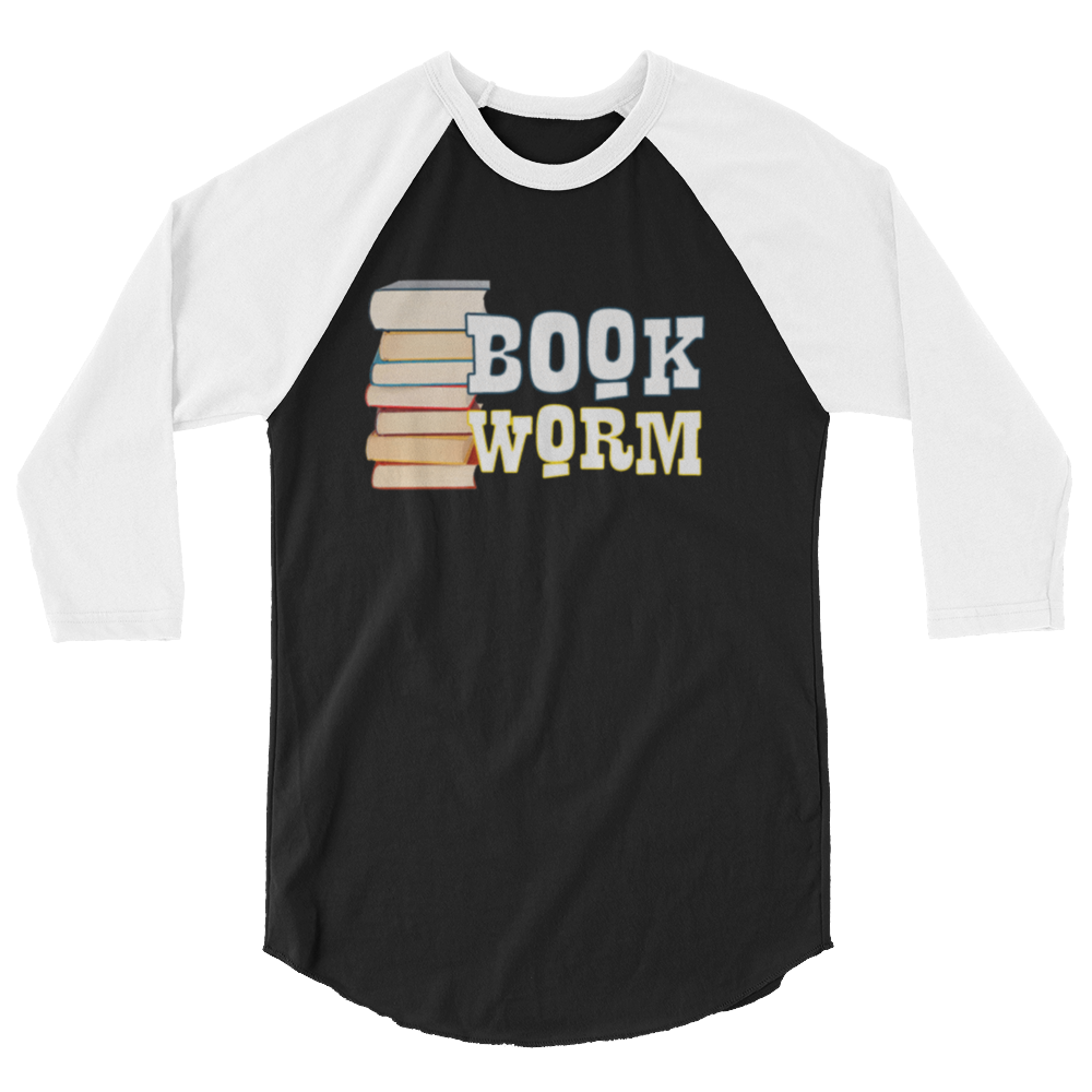 BookWorm 3/4 sleeve raglan shirt