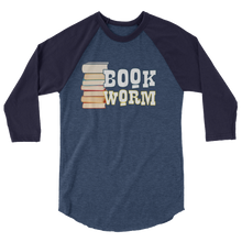 Load image into Gallery viewer, BookWorm 3/4 sleeve raglan shirt