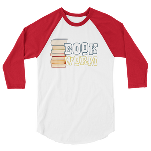 BookWorm 3/4 sleeve raglan shirt