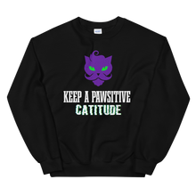 Load image into Gallery viewer, Positive Cattitude Sweatshirt