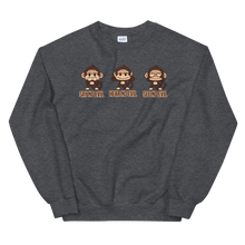 Load image into Gallery viewer, 3 Wise Monkeys Sweatshirt