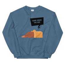 Load image into Gallery viewer, Think inside the box  Sweatshirt