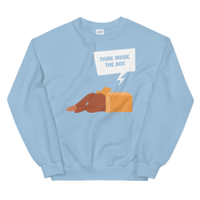 Load image into Gallery viewer, Think inside the box Sweatshirt