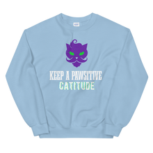 Load image into Gallery viewer, Positive Cattitude Sweatshirt