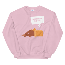 Load image into Gallery viewer, Think inside the box Sweatshirt