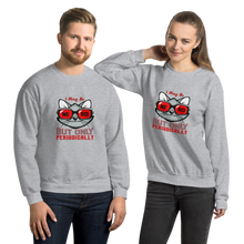 Load image into Gallery viewer, I may be Nerd Sweatshirt