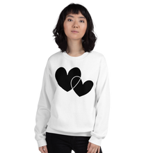 Load image into Gallery viewer, Black Heart Sweatshirt