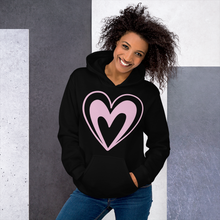 Load image into Gallery viewer, Pink Heart  Hoodie