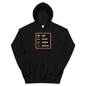 eat, sleep, hustle  Hoodie