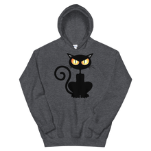 Load image into Gallery viewer, Black Cat Hoodie