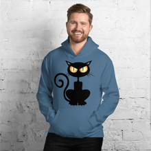 Load image into Gallery viewer, Black Cat Hoodie