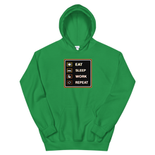 Load image into Gallery viewer, eat, sleep, hustle  Hoodie