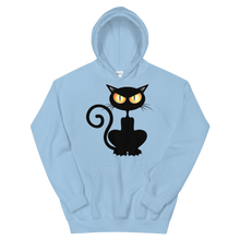 Load image into Gallery viewer, Black Cat Hoodie