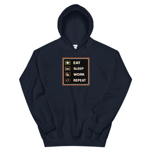 eat, sleep, hustle  Hoodie