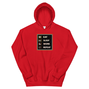 eat, sleep, hustle  Hoodie