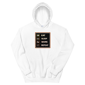 eat, sleep, hustle  Hoodie