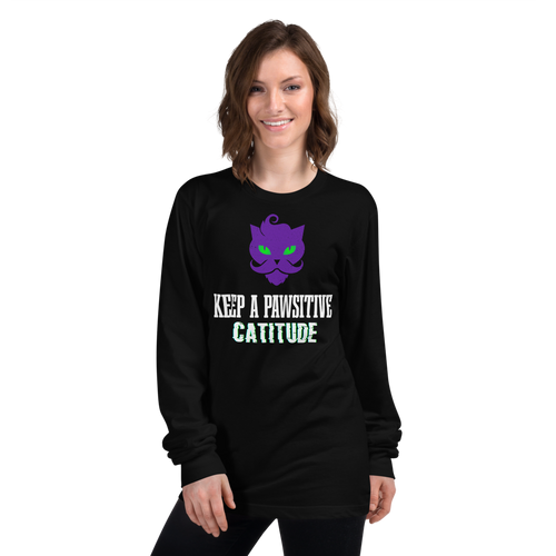 Cattitude Long sleeve t-shirt