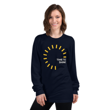 Load image into Gallery viewer, Time to Shine Long sleeve t-shirt