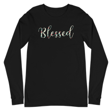 Load image into Gallery viewer, Blessed Long Sleeve Tee