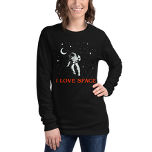 Load image into Gallery viewer, I love Space  Long Sleeve Tee