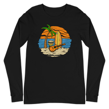 Load image into Gallery viewer, Guitar, Surfing board Long Sleeve Tee