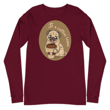 Load image into Gallery viewer, Coffee time Long Sleeve Tee