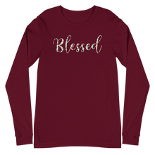 Load image into Gallery viewer, Blessed Long Sleeve Tee
