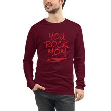 Load image into Gallery viewer, You Rock Mom Unisex Long Sleeve Tee