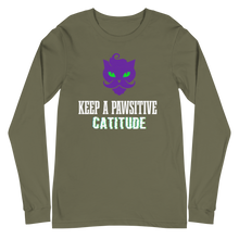 Load image into Gallery viewer, Cattitude Long Sleeve Tee