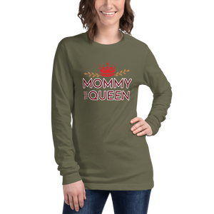 Mommy Queen Long Sleeve Tee