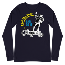Load image into Gallery viewer, Feel the Fear Long Sleeve Tee
