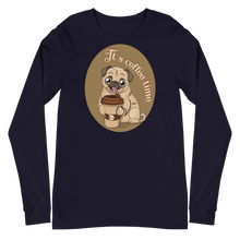 Load image into Gallery viewer, Coffee time Long Sleeve Tee