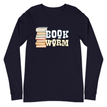 Load image into Gallery viewer, Book worm Long Sleeve Tee