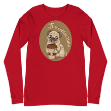 Load image into Gallery viewer, Coffee time Long Sleeve Tee