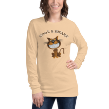 Load image into Gallery viewer, Cool &amp; Smart Unisex Long Sleeve Tee