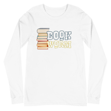 Load image into Gallery viewer, Book worm Long Sleeve Tee