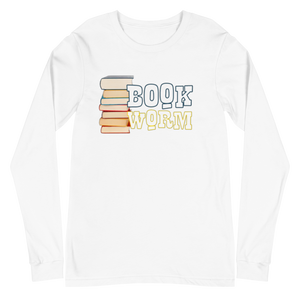 Book worm Long Sleeve Tee