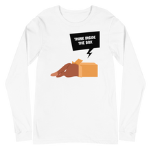 Load image into Gallery viewer, Think inside the box Long Sleeve Tee